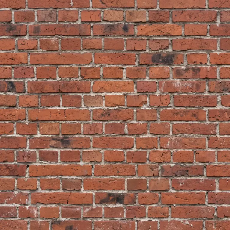 Red brick wall, the sample texture