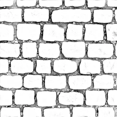 Cobblestone ambient occlusion map