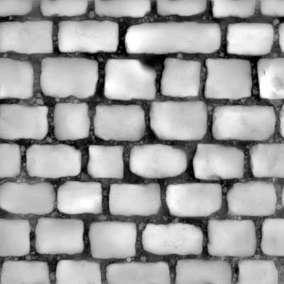 Cobblestone height map